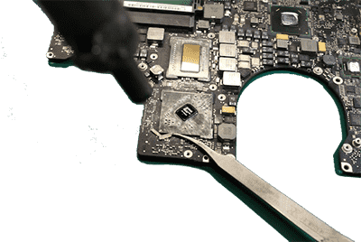 Замена микросхемы Macbook Замена микросхемы Macbook